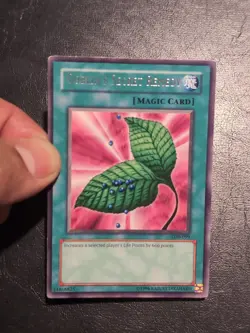 Yu-Gi-Oh! RARE CARD GOBLIN'S SECRET REMEDY LOB-099 1996 VINTAGE PRINT LP - Image 3