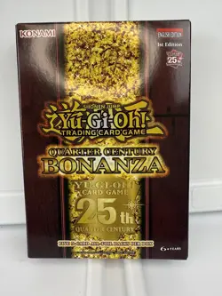 Yu-GI-Oh! (1) Quarter Century BONANZA Box, TCG Konami - Sealed - Image 1