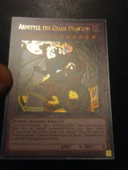 Yu-Gi-Oh! ULTRA RARE HOLO CARD ARMITYLE THE CHAOS PHANTOM DUSA-EN099 1ST NM - Image 2