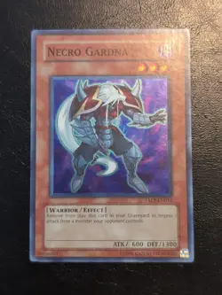 Yu-Gi-Oh! SUPER RARE HOLO CARD NECRO GARDNA TAEV-EN012 VLP - Image 1