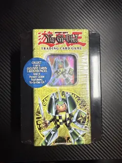 Yugioh 2005 Collector’s Series Rocket Warrior Tin Factory Sealed NEW! - Image 1