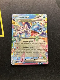 Lapras ex 032/142 NM -Ultra Rare Pokemon Card- Stellar Crown (7q) - Image 1