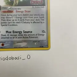 Delcatty 8/108 Ex Power Keepers Stamped Reverse Holo Pokemon Card LP - Image 4