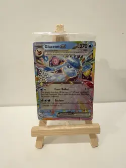 Glaceon ex 26/131 Holiday Snowflake Stamp Promo Pokemon Card Holo SEALED - Image 1
