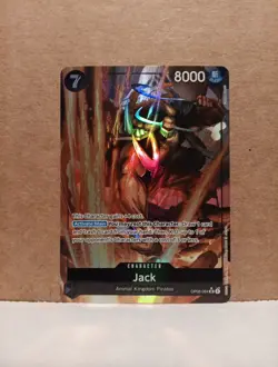 Jack (Alt Art Parallel) - One Piece Card Game OP08-084 - Two Legends - Image 1