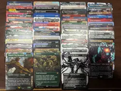 HUGE Lot of 50 Random Borderless Cards - NM - MTG Magic - Image 1