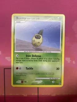 Pokemon Card Burmy Majestic Dawn Common 54/100 Near Mint - Image 1