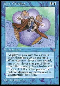 Zur's Weirding - Medium Play MTG Ice Age - Image 1