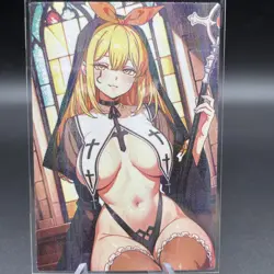 Lemon Irvine: Mashle Anime Waifu Card Doujin ACG Goddess Holo - Image 1