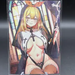 Lemon Irvine: Mashle Anime Waifu Card Doujin ACG Goddess Holo - Image 2