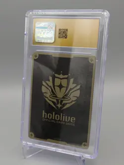 CGC Pristine 10 Hololive Official CARD GAME FUWAMOCO SR hBP03-050 Super Rare - Image 3