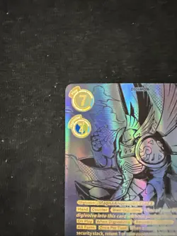 Seraphimon ACE EX6-028 Textured Alt Art Digimon Trading Card Game - Image 2