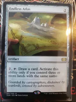 Endless Atlas - MTG - Double Masters - NM/M Unplayed - Image 1