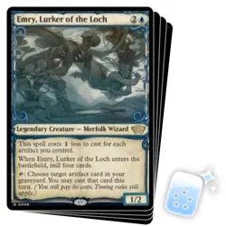 EMRY, LURKER OF THE LOCH X4 March Of The Machine: Multiverse Legends Magic MTG - Image 1