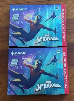 Magic The Gathering Marvel’s Spider-Man Collector Booster Omega New - 2 Box Lot - Image 1