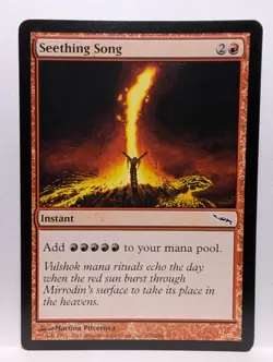 MTG Seething Song Mirrodin MRD 104/306 Regular Common - Image 1