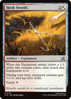 x4 Hook Swords U MTG Avatar: The Last Airbender: Eternal M/NM, English - Image 1