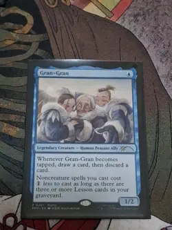 MTG Magic Gran-Gran Promo 0001 Avatar TLA Unique & Misc Promos NM English - Image 1