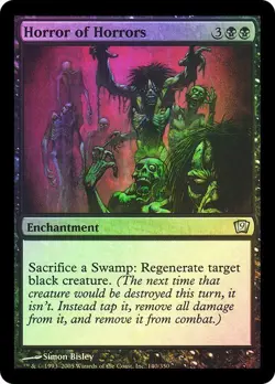 9th Edition MTG FOIL Horror of Horrors Magic - Image 1