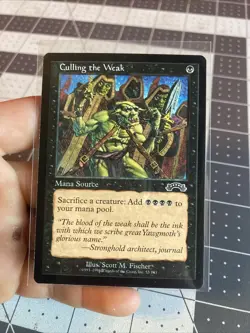 Vintage 1998 MTG Exodus Culling The Weak (1) - Image 3