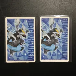 2012 Japanese Pokemon Poker Weavile Sneasel Kyurem 9 & 7 Of Clubs Playing Cards - Image 2