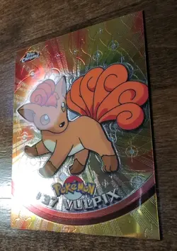 Pokemon Topps Chrome 2000 Vulpix NM - Image 2