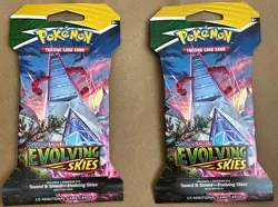 Pokemon Evolving Skies -New Sleeved Booster Pack Factory Sealed $50 CAD Each - Image 1