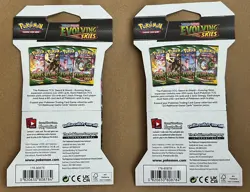 Pokemon Evolving Skies -New Sleeved Booster Pack Factory Sealed $50 CAD Each - Image 2