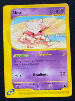 Abra - 46/144 Skyridge - Pokemon TCG - Vintage - 2003 LP - Image 1