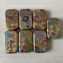 Pokemon TCG Scarlet & Violet 151 Mini Tins - SEALED - x7 tins - Image 1
