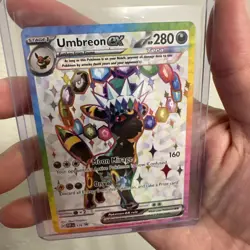 MINT Pokemon Umbreon ex #176 Premium Figure Collection Promo - Image 1