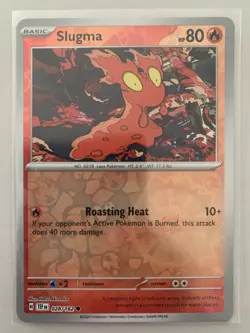 Pokemon - Slugma 028/162 - Reverse Holo - Temporal Forces - NM/M FREE SHIPPING! - Image 3
