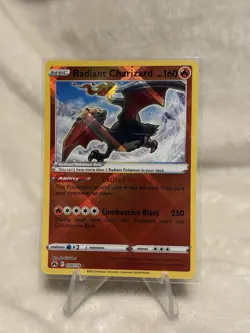 Pokemon TCG Sword & Shield: Crown Zenith Radiant Charizard 020/159 NM/M - Image 1