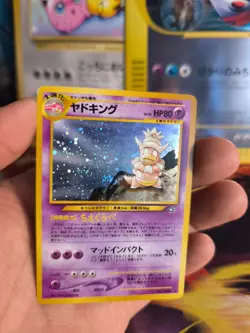 Pokemon Karte Card Laschoking Slowking Neo Genesis Gsnw Holo Wotc japanese NM+ - Image 2