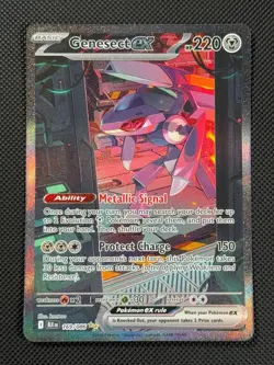 Genesect ex 169/086 SIR Pokemon Card S&V Black Bolt Holo Rare - Image 1