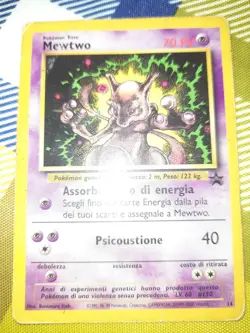 Pokemon - Mewtwo Black Star Promo Wizard's of the Coast ITA n.14 Vintage cards - Image 2