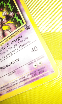 Pokemon - Mewtwo Black Star Promo Wizard's of the Coast ITA n.14 Vintage cards - Image 5