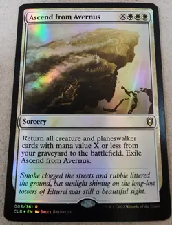Ascend from Avernus - #005 Foil - Battle for Baldur's Gate - Mtg - Image 1
