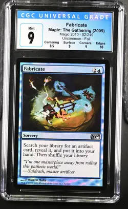 FABRICATE 2010 Core Set Foil U CGC 9 MTG [Nostalgium] - Image 1