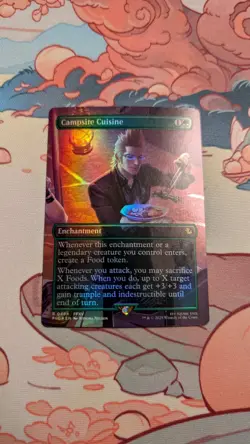 Campsite Cuisine (Borderless) Commander: Final Fantasy Foil - Image 1