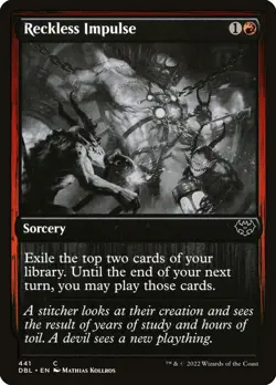 1x Reckless Impulse - NM - Double Feature - SPARROW MAGIC - Image 1