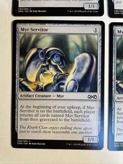 4x Mtg Ultimate Masters Myr Servitor NM Magic The Gathering - Image 2