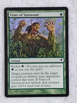 MTG Vines of Vastwood - Zendikar (ZEN) #193 Magic the Gathering Card NM - Image 1