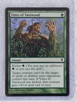 MTG Vines of Vastwood - Zendikar (ZEN) #193 Magic the Gathering Card NM - Image 4