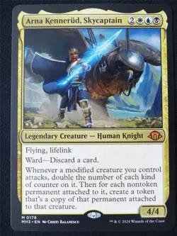 Arna Kennerud Skycaptain - MH3 - Mtg Card #4A0 - Image 1