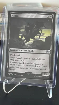 Magic: MTG Nazgul (0332) The Lord of the Rings: Tales of Middle-Earth Non-Foil - Image 1