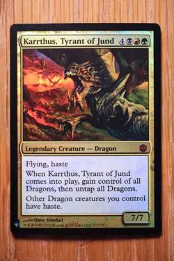 Karrthus, Tyrant of Jund FOIL / Mystery Booster *Pack Fresh NM* Magic MTG - Image 1