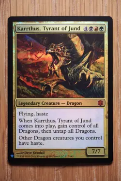 Karrthus, Tyrant of Jund FOIL / Mystery Booster *Pack Fresh NM* Magic MTG - Image 3