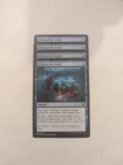 (4) Sleep of the Dead *PLAYSET* Theros Beyond Death Regular NM MTG - Image 1