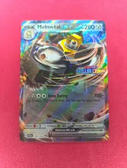 Pokemon TCG -STAMPED- Melmetal ex 105/142 STELLAR CROWN - Image 1